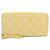 Cartera Zippy Monogram Empreinte Long Louis Vuitton Amarillo