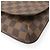 Borsa a tracolla Louis Vuitton Musette Tango Damier Marrone - vista 3