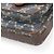 Céline Borsa a Spalla Celine Macadam Denim Canvas Blu - vista 3