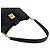 Céline Borsa a tracolla in pelle di vitello CELINE Nero - vista 5
