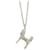 Hermès Collier Panache en métal Hermes Argenté Métallisé  - vue 1