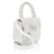 Versace La Medusa Mini Top Handle aus Satin mit Kristallbesatz Silber Metallisch  - Ansicht 2