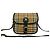 Borsa a tracolla in tela e pelle Burberry Marrone - vista 2