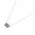 Collana Chaumet Class One 750 Oro Bianco e Diamanti Argento Metallico - vista 2