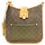 Borsa a Spalla Louis Vuitton Monogram Perfo Marrone