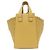 Borsa a tracolla compatta in pelle di vitello Loewe Hammock Marrone Beige - vista 2