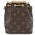 Borsa a tracolla Louis Vuitton Nano Noe Monogram Marrone - vista 2
