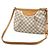 Borsa a tracolla Louis Vuitton Siracusa Damier Azur Marrone Beige - vista 2