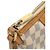 Borsa a tracolla Louis Vuitton Siracusa Damier Azur Marrone Beige - vista 4