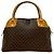 Céline Celine Macadam Triomphe Lederhandtasche Braun - Ansicht 4