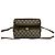 Mini borsa a tracolla in pelle e PVC Gucci Metallico Bronzo - vista 2