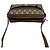 Mini borsa a tracolla in pelle e PVC Gucci Metallico Bronzo - vista 5