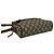 Mini borsa a tracolla in pelle e PVC Gucci Metallico Bronzo - vista 8
