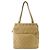 Bolso de hombro Chanel de piel de cordero Castaño Beige