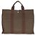 Hermès Borsa Tote Hermes Herline MM Marrone