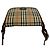 Borsa a tracolla in pelle e tela Burberry Marrone Beige - vista 5