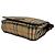 Borsa a tracolla in pelle e tela Burberry Marrone Beige - vista 9