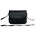 Borsa a tracolla in pelle Burberry Nero