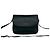 Borsa a tracolla in pelle Burberry Nero - vista 2
