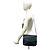 Borsa a tracolla in pelle Burberry Nero - vista 3