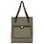 Borsa Tote Gucci in pelle e PVC Marrone