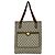 Borsa Tote Gucci in pelle e PVC Marrone - vista 2