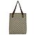 Borsa Tote Gucci in pelle e PVC Marrone - vista 4