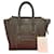 Céline Celine Luggage Micro Shopper Lederhandtasche Braun Beige