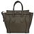 Céline Celine Luggage Micro Shopper Lederhandtasche Braun Beige - Ansicht 4