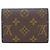 Monedero Rosalie Monogram Louis Vuitton Castaño - vista 2