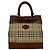 Burberry Leder-Tote-Bag Braun - Ansicht 2