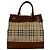Burberry Leder-Tote-Bag Braun - Ansicht 4