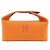 Hermès Pochette in tela Hermes Bride a Brac PM Arancione
