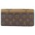 Portafoglio lungo Sarah Monogram Louis Vuitton Marrone - vista 2