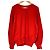 Autre Marque Kumikyoku Strickpullover mit Perlenknöpfen Rot