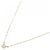 Autre Marque Au750 Solitär-Diamantkette Golden - Ansicht 2