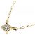 Autre Marque Au750 Solitär-Diamantkette Golden - Ansicht 3