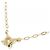 Autre Marque Au750 Solitär-Diamantkette Golden - Ansicht 4