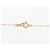 Autre Marque Au750 Solitär-Diamantkette Golden - Ansicht 5