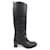 Hermès Hermes Stiefel lang Schwarz