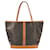 Céline Borsa Tote Cabas Triomphe Medium Celine Marrone Nero  - vista 2