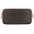 Céline Borsa Tote Cabas Triomphe Medium Celine Marrone Nero  - vista 4
