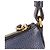 Borsa a tracolla Prada Vit.Daino in pelle Blu navy - vista 17