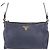 Borsa a tracolla Prada Vit.Daino in pelle Blu navy - vista 2
