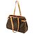 Louis Vuitton Monogram Batignolles Horizontale Tote Bag Braun - Ansicht 7