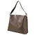 Céline Celine Vintage Macadam Schultertasche Braun Schwarz - Ansicht 7