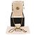 Mini borsa a secchiello con catena in pelle Gucci GG Marmont Crudo - vista 13
