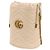 Mini borsa a secchiello con catena in pelle Gucci GG Marmont Crudo - vista 8