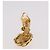 Chanel CC Clip On Metal D'oro - vista 7
