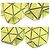 Borsa Issey Miyake BAOBAO BB71-AG214 in Giallo - vista 5